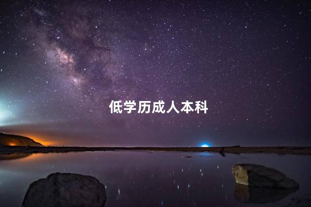 低学历成人本科